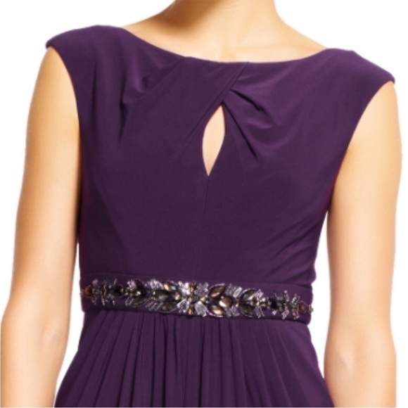 Adrianna Papell Keyhole Embellished Gown - Picture 2 of 6